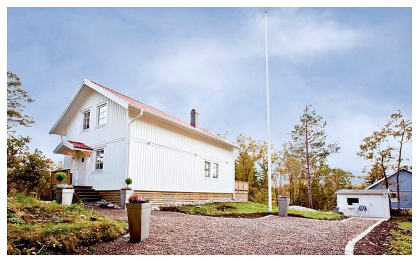 Nybyggnation, villa — projekt utfört av C. Lidberg Bygg AB