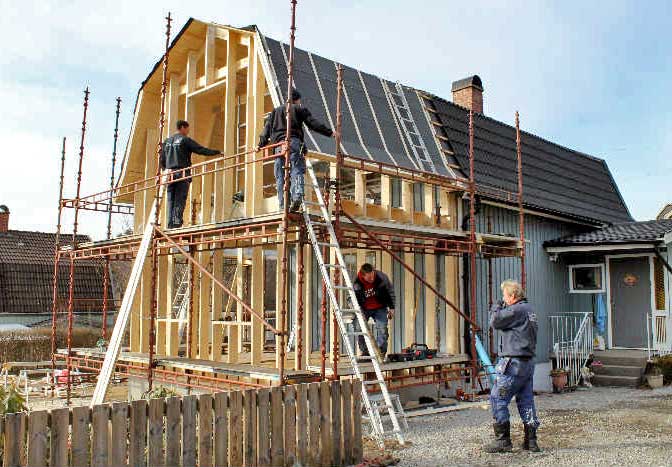 Snickeri / Tak — projekt utfört av C. Lidberg Bygg AB